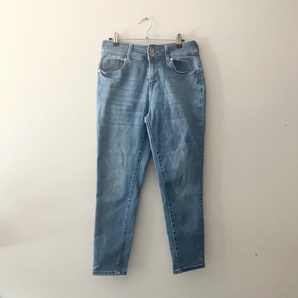 Sandpiper Petite Womens Size 6P High Rise Skinny Jeans Medium Wash RN112642